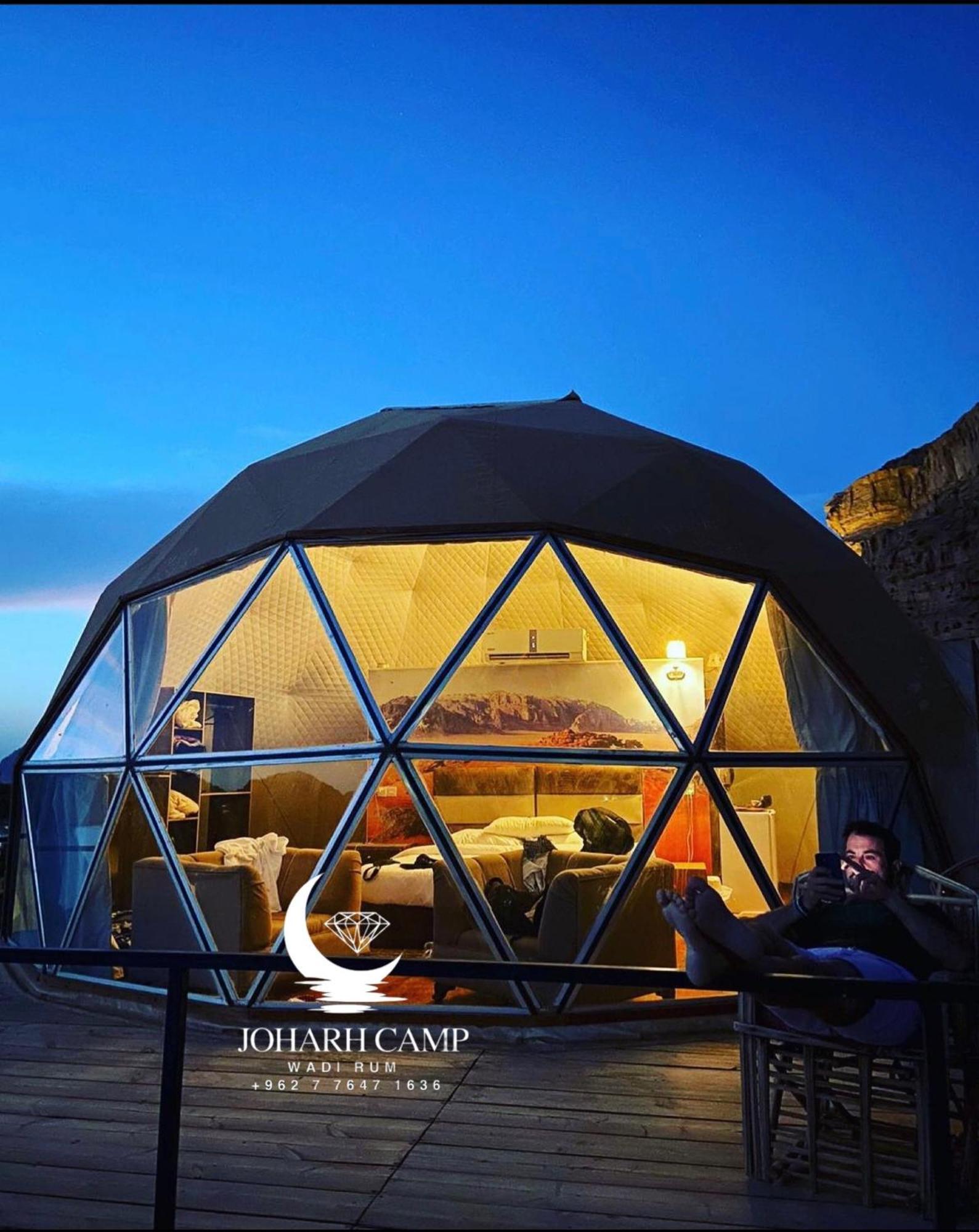 Rum Joharh Luxury Camp 와디럼 외부 사진